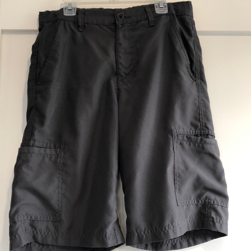 Tony hawk adjustable inner waist hybrid cargo boys shorts size 18